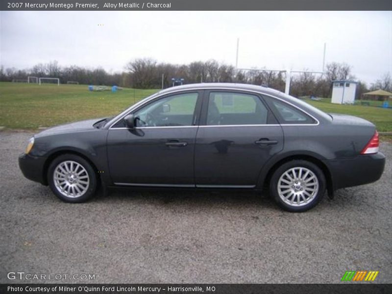 Alloy Metallic / Charcoal 2007 Mercury Montego Premier