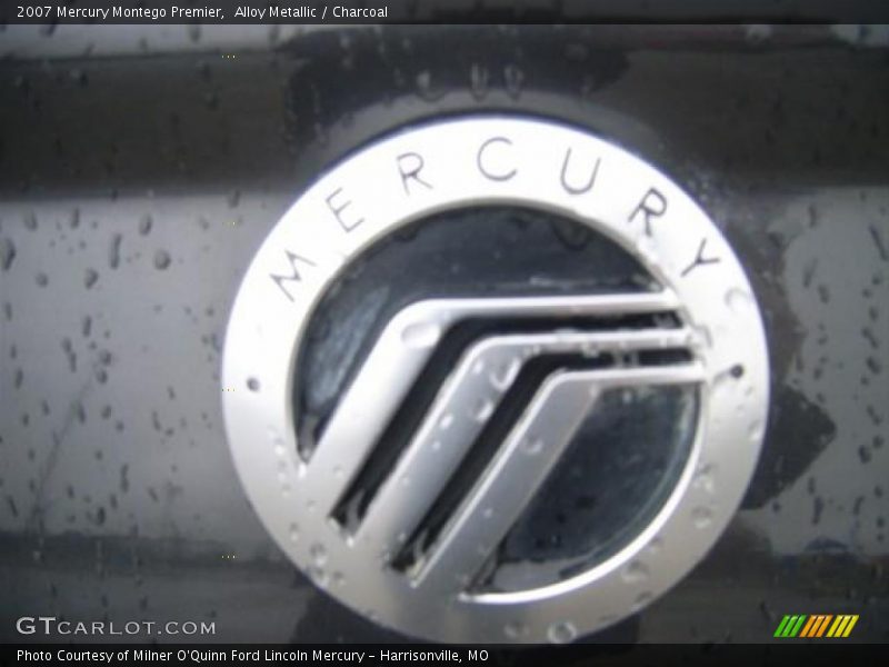 Alloy Metallic / Charcoal 2007 Mercury Montego Premier