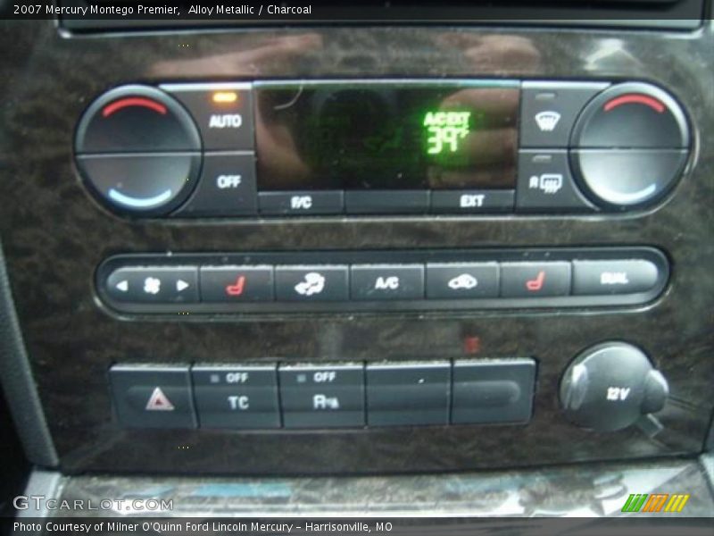 Alloy Metallic / Charcoal 2007 Mercury Montego Premier
