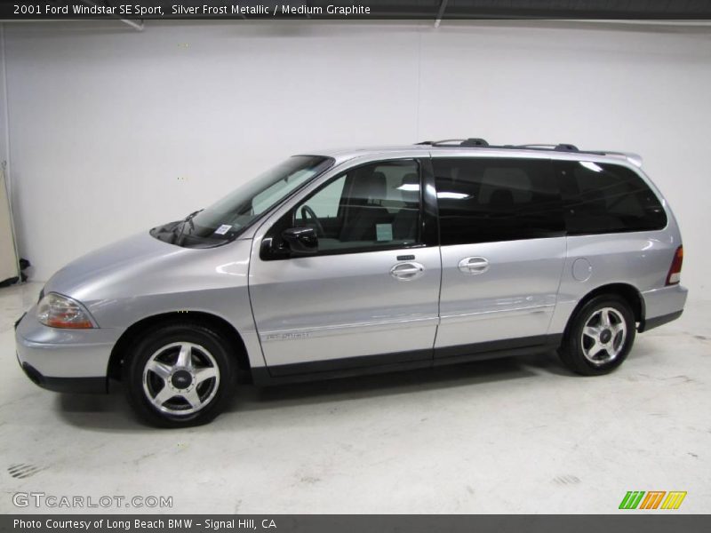 Silver Frost Metallic / Medium Graphite 2001 Ford Windstar SE Sport