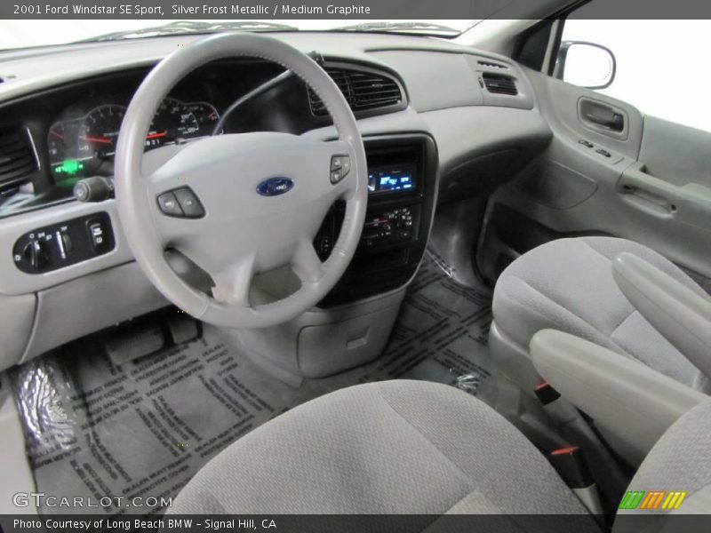 Silver Frost Metallic / Medium Graphite 2001 Ford Windstar SE Sport