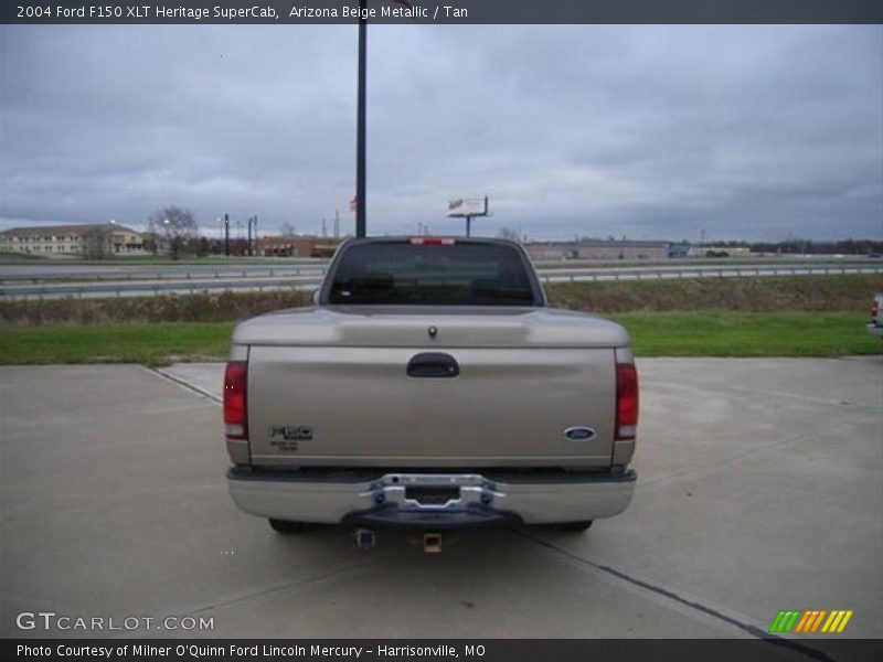 Arizona Beige Metallic / Tan 2004 Ford F150 XLT Heritage SuperCab