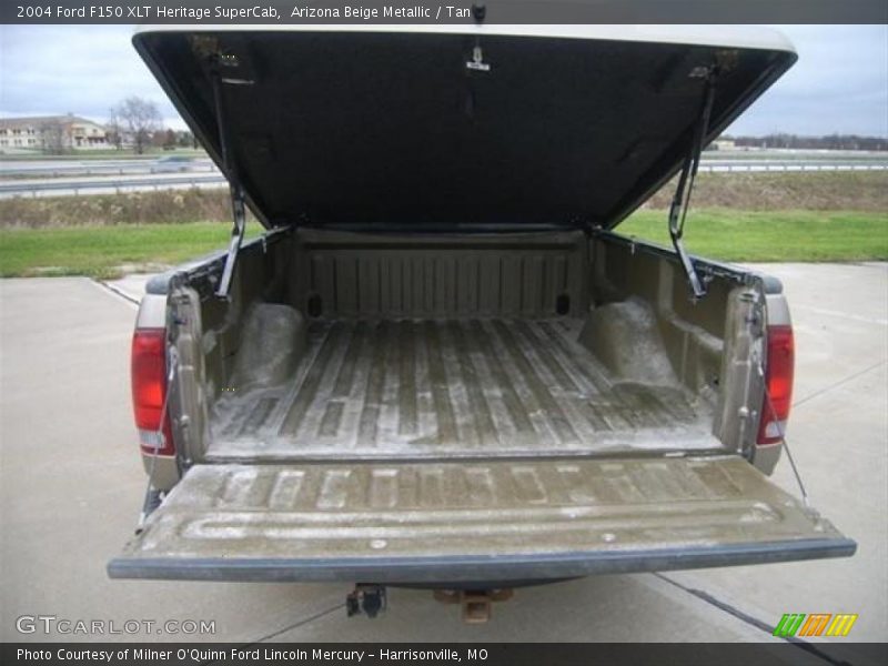 Arizona Beige Metallic / Tan 2004 Ford F150 XLT Heritage SuperCab