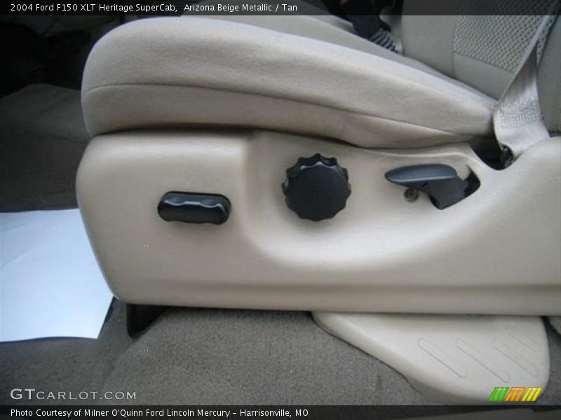 Arizona Beige Metallic / Tan 2004 Ford F150 XLT Heritage SuperCab