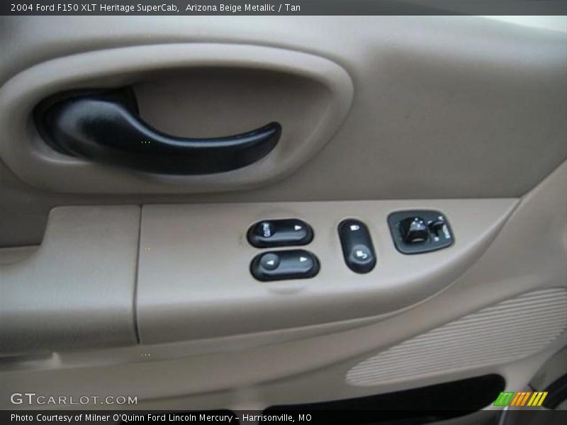 Arizona Beige Metallic / Tan 2004 Ford F150 XLT Heritage SuperCab