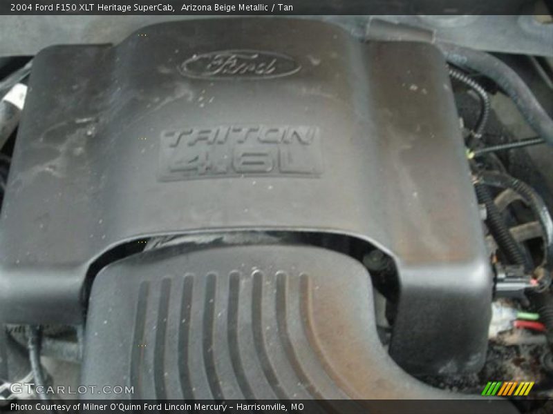 Arizona Beige Metallic / Tan 2004 Ford F150 XLT Heritage SuperCab
