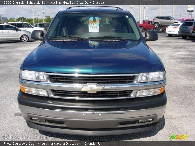 Bermuda Blue Metallic / Gray/Dark Charcoal 2006 Chevrolet Tahoe LS