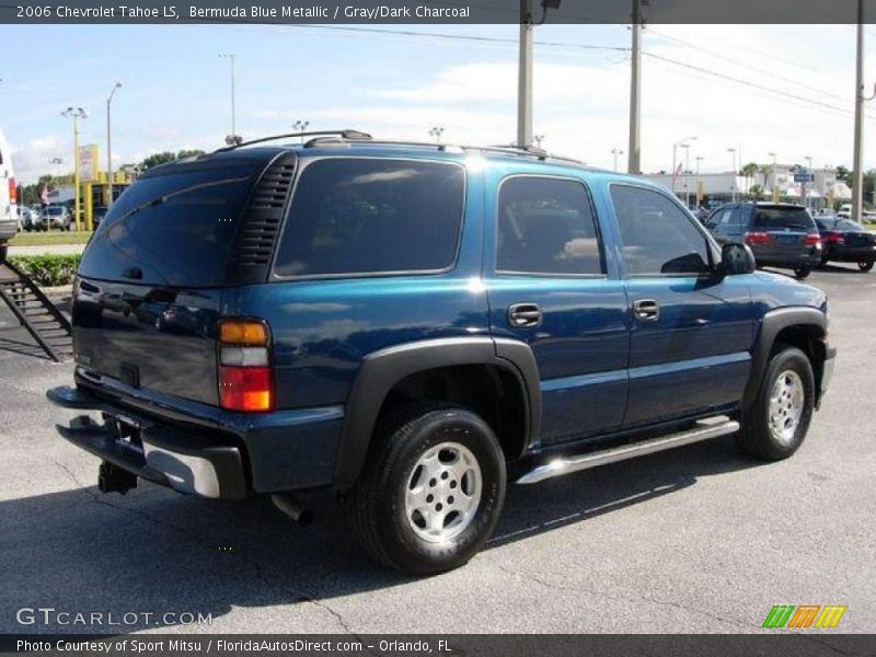 Bermuda Blue Metallic / Gray/Dark Charcoal 2006 Chevrolet Tahoe LS