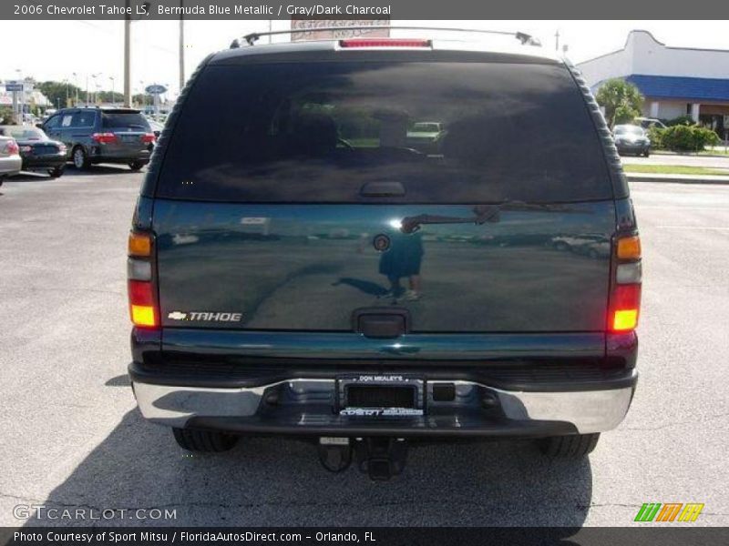 Bermuda Blue Metallic / Gray/Dark Charcoal 2006 Chevrolet Tahoe LS