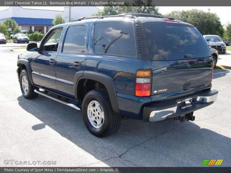 Bermuda Blue Metallic / Gray/Dark Charcoal 2006 Chevrolet Tahoe LS
