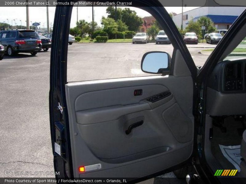 Bermuda Blue Metallic / Gray/Dark Charcoal 2006 Chevrolet Tahoe LS