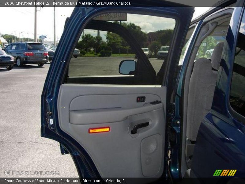 Bermuda Blue Metallic / Gray/Dark Charcoal 2006 Chevrolet Tahoe LS