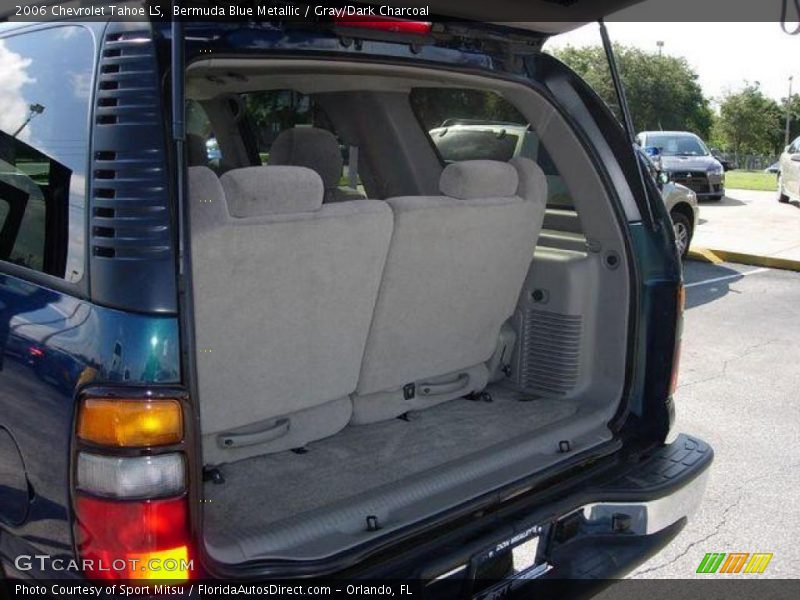 Bermuda Blue Metallic / Gray/Dark Charcoal 2006 Chevrolet Tahoe LS