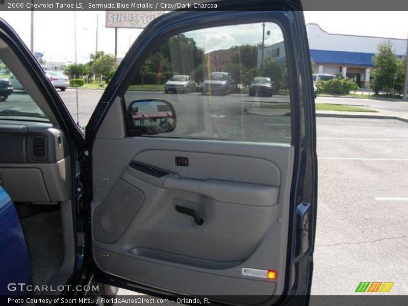 Bermuda Blue Metallic / Gray/Dark Charcoal 2006 Chevrolet Tahoe LS