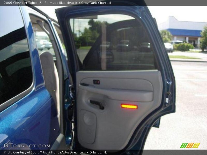 Bermuda Blue Metallic / Gray/Dark Charcoal 2006 Chevrolet Tahoe LS