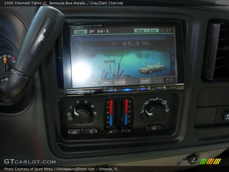 Bermuda Blue Metallic / Gray/Dark Charcoal 2006 Chevrolet Tahoe LS