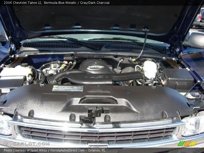 Bermuda Blue Metallic / Gray/Dark Charcoal 2006 Chevrolet Tahoe LS