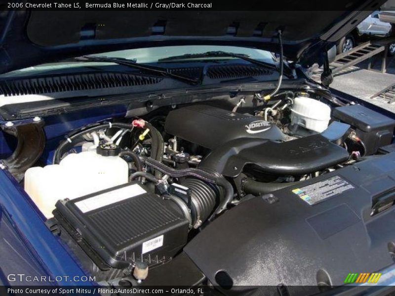 Bermuda Blue Metallic / Gray/Dark Charcoal 2006 Chevrolet Tahoe LS