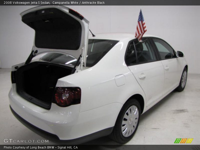 Campanella White / Anthracite Black 2008 Volkswagen Jetta S Sedan