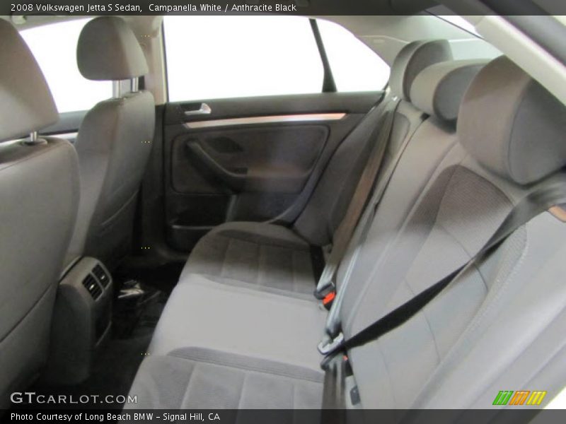 Campanella White / Anthracite Black 2008 Volkswagen Jetta S Sedan