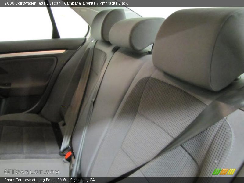 Campanella White / Anthracite Black 2008 Volkswagen Jetta S Sedan