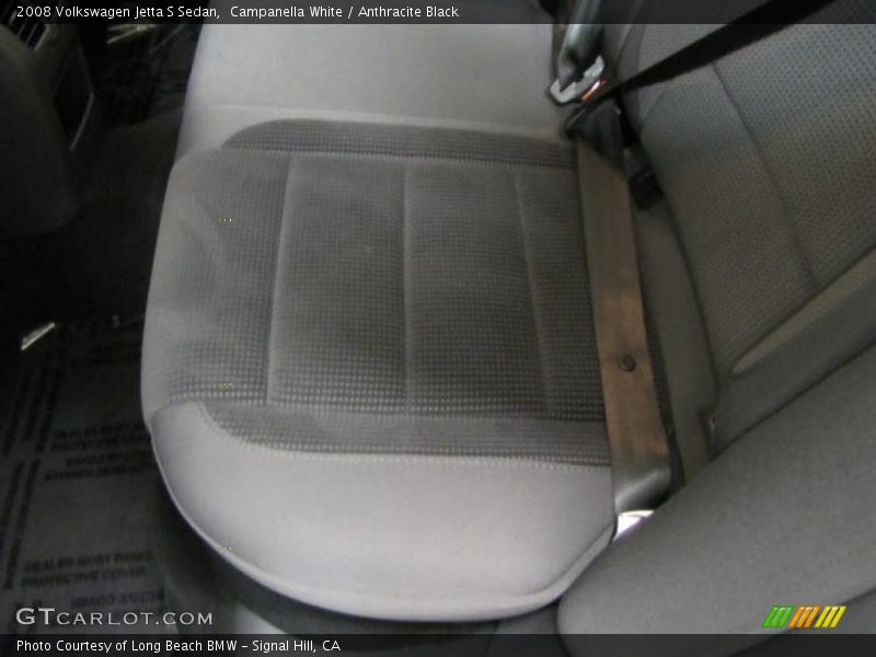 Campanella White / Anthracite Black 2008 Volkswagen Jetta S Sedan