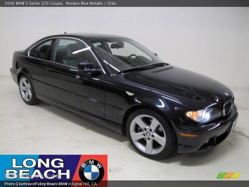 Monaco Blue Metallic / Grey 2006 BMW 3 Series 325i Coupe