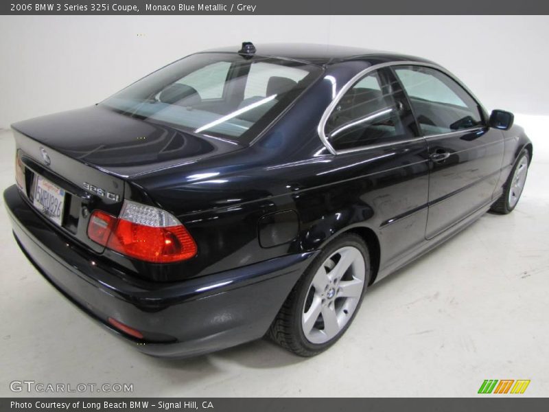 Monaco Blue Metallic / Grey 2006 BMW 3 Series 325i Coupe