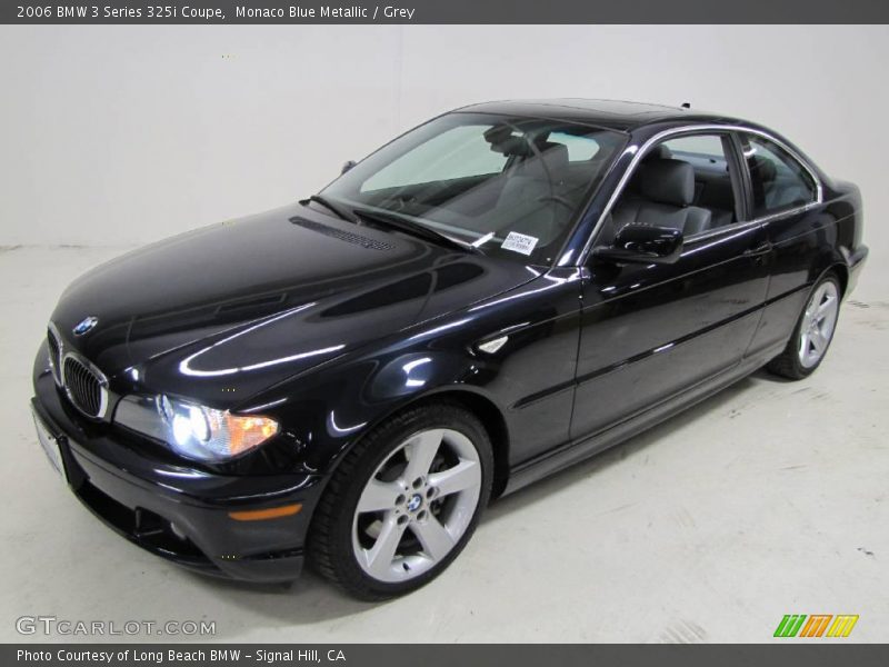 Monaco Blue Metallic / Grey 2006 BMW 3 Series 325i Coupe