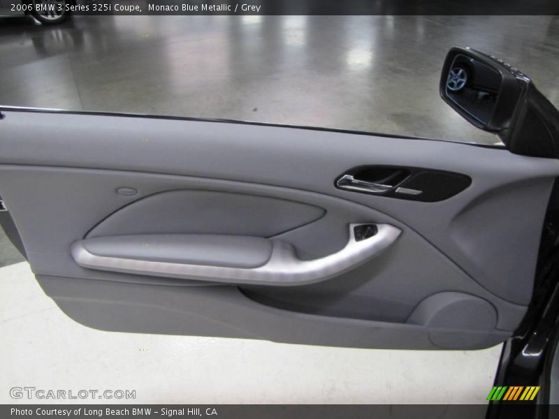 Monaco Blue Metallic / Grey 2006 BMW 3 Series 325i Coupe