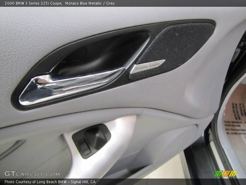 Monaco Blue Metallic / Grey 2006 BMW 3 Series 325i Coupe