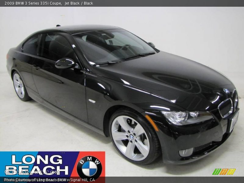 Jet Black / Black 2009 BMW 3 Series 335i Coupe