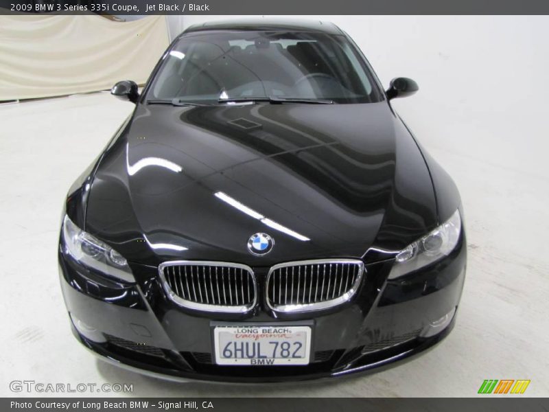 Jet Black / Black 2009 BMW 3 Series 335i Coupe