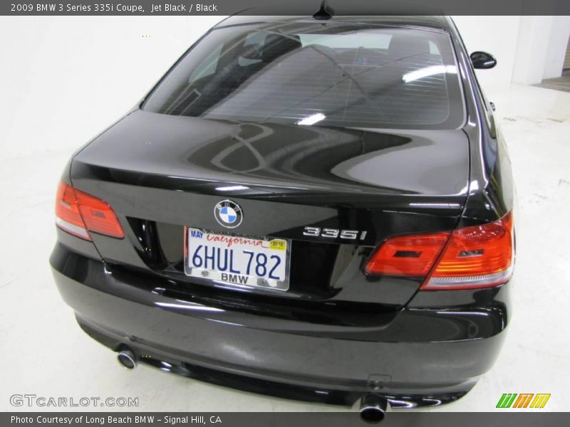 Jet Black / Black 2009 BMW 3 Series 335i Coupe