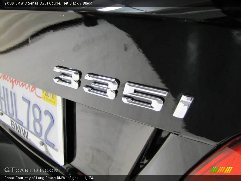 Jet Black / Black 2009 BMW 3 Series 335i Coupe