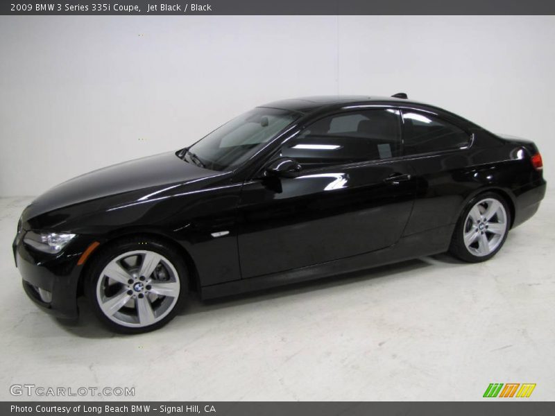 Jet Black / Black 2009 BMW 3 Series 335i Coupe