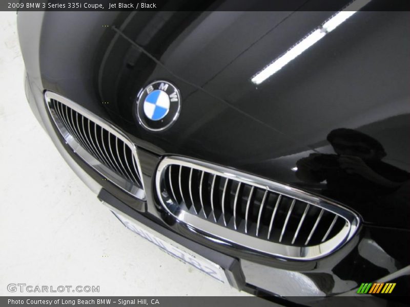 Jet Black / Black 2009 BMW 3 Series 335i Coupe