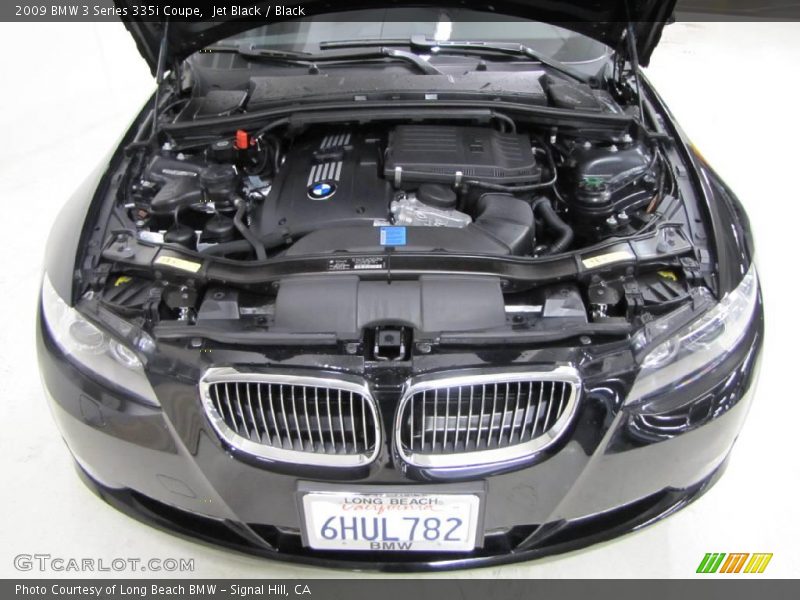 Jet Black / Black 2009 BMW 3 Series 335i Coupe