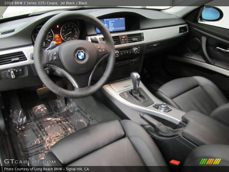 Jet Black / Black 2009 BMW 3 Series 335i Coupe