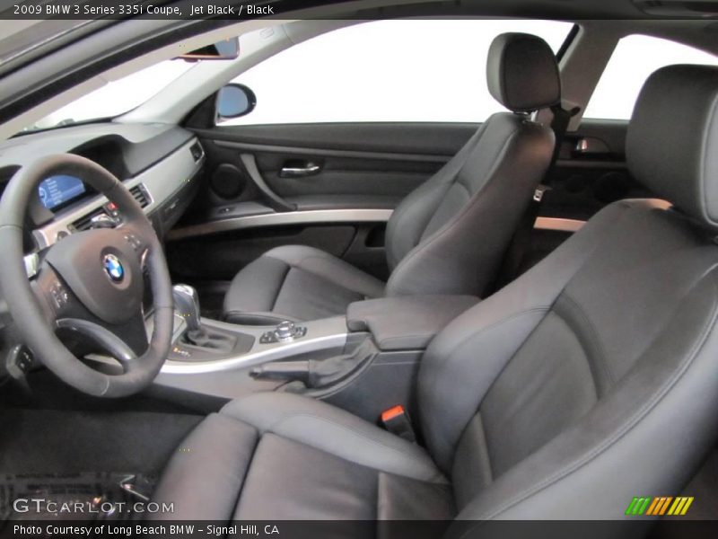 Jet Black / Black 2009 BMW 3 Series 335i Coupe