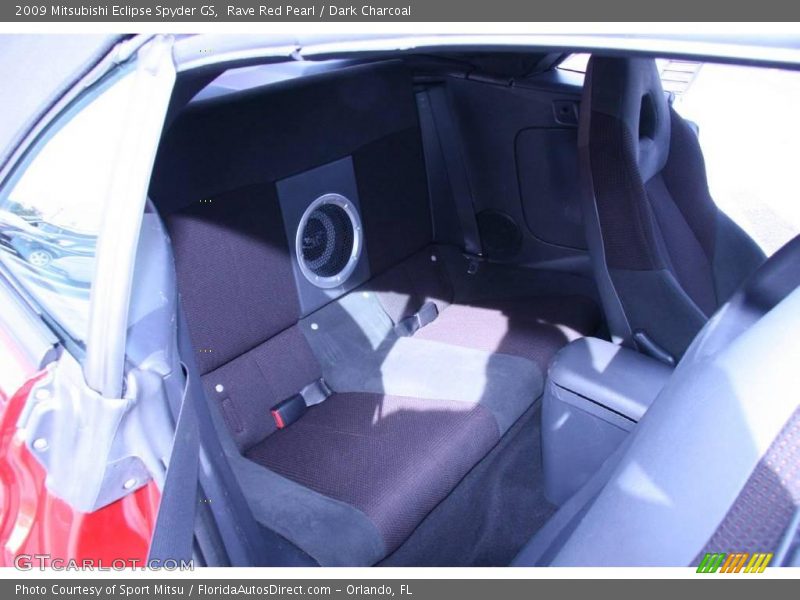 Rave Red Pearl / Dark Charcoal 2009 Mitsubishi Eclipse Spyder GS