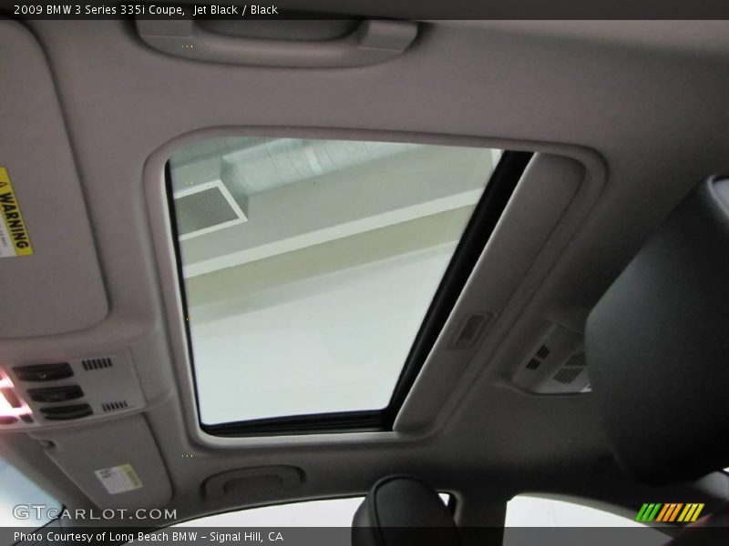 Jet Black / Black 2009 BMW 3 Series 335i Coupe