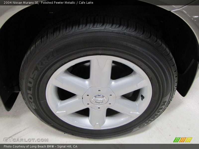 Polished Pewter Metallic / Cafe Latte 2004 Nissan Murano SE