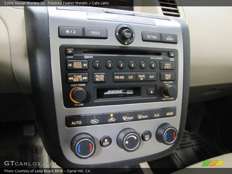 Polished Pewter Metallic / Cafe Latte 2004 Nissan Murano SE