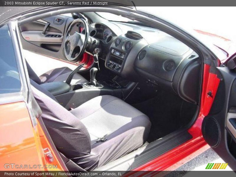 Saronno Red / Midnight 2003 Mitsubishi Eclipse Spyder GT