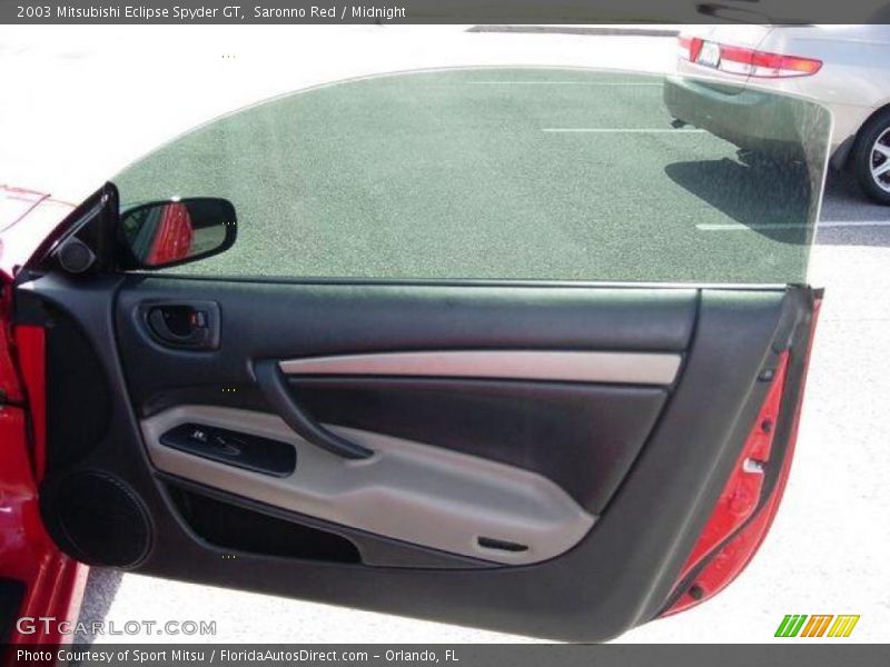 Saronno Red / Midnight 2003 Mitsubishi Eclipse Spyder GT