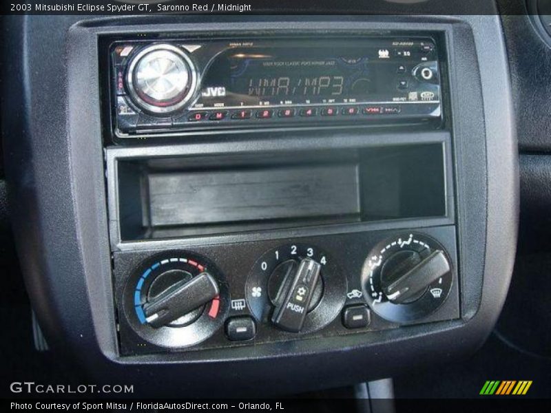Saronno Red / Midnight 2003 Mitsubishi Eclipse Spyder GT