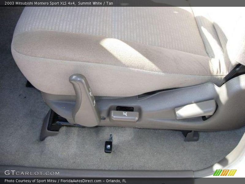 Summit White / Tan 2003 Mitsubishi Montero Sport XLS 4x4