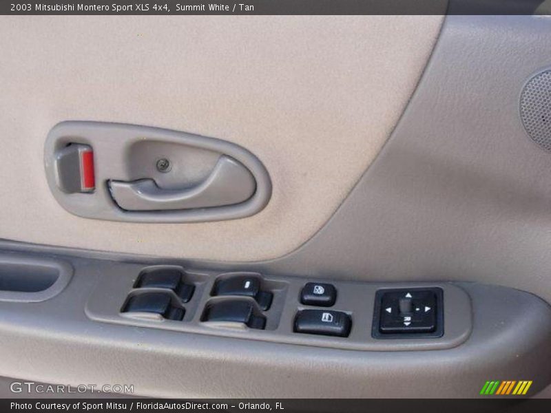 Summit White / Tan 2003 Mitsubishi Montero Sport XLS 4x4