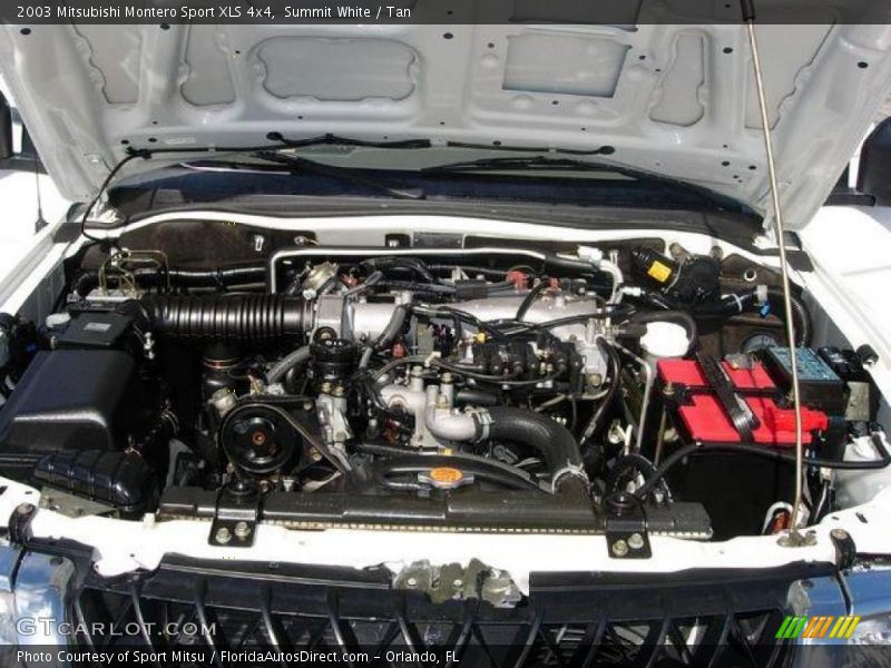 Summit White / Tan 2003 Mitsubishi Montero Sport XLS 4x4
